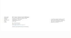 Desktop Screenshot of akupunktur-dr-rampa.ch
